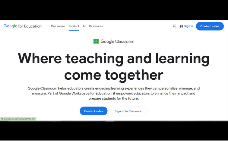 Google-Classroom | MVM cbse school chennai